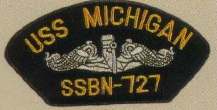 Tàu ngầm USS Michigan (SSBN-727/SSGN-727) của Hải quân Mỹ.